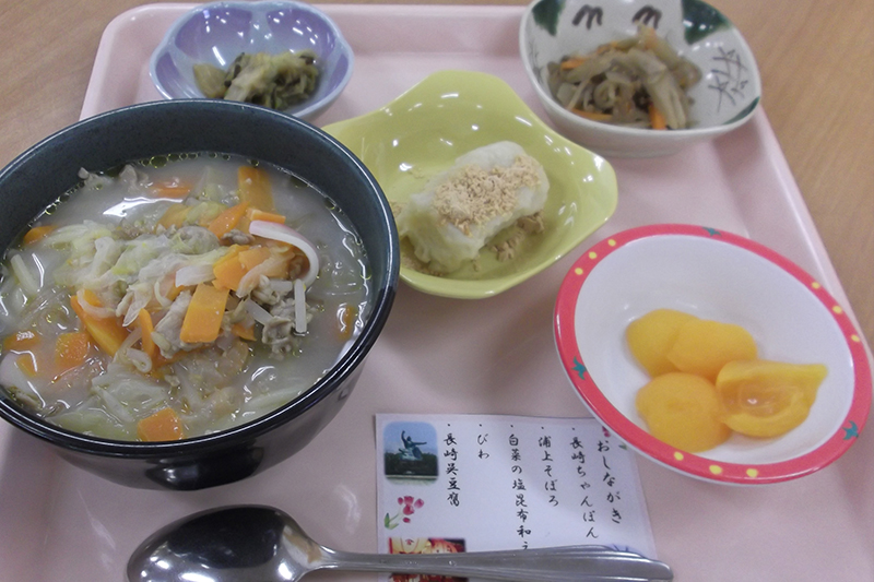 長崎県の郷土食「ちゃんぽん」