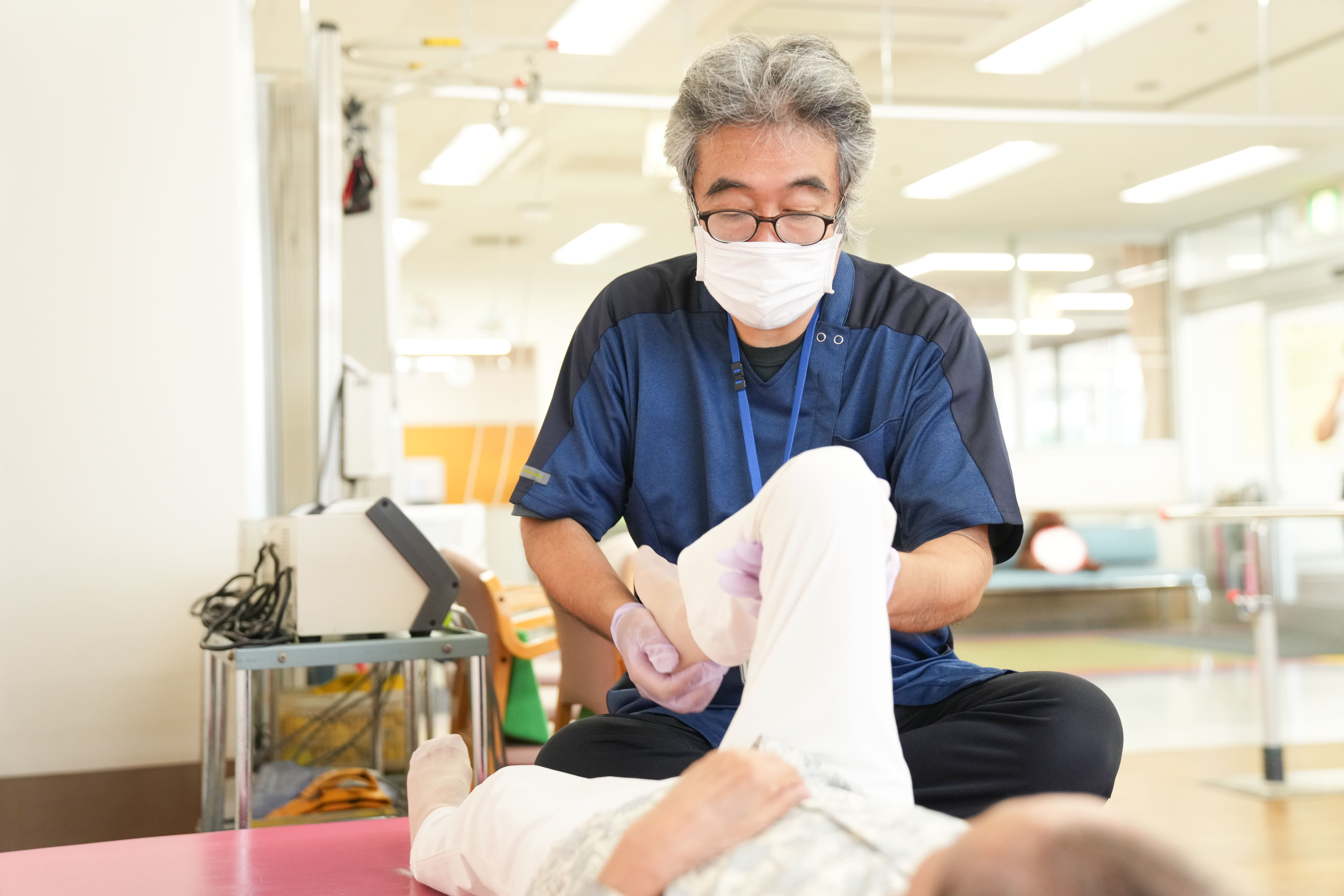 リハビリ科日常の風景